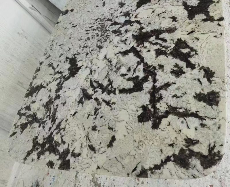 大理石奢石餐臺(tái)案例